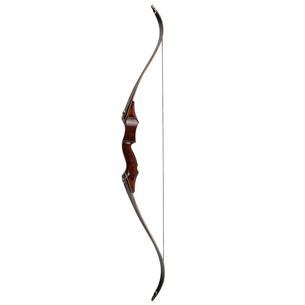 

30-55 Lb Traditional Recurve Bow Archery Hunting Bow For Wooden Laminated Shooting Recurve Bow For Outdoor Sports Shooting