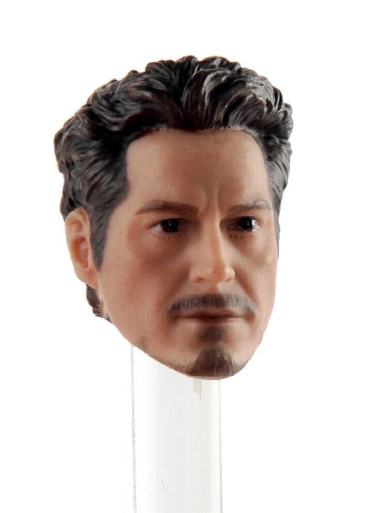 

In Stock 1/12th Tony Handsome Man Hero Head Sculpt Fit 6" Male Action Figure Body Dolls