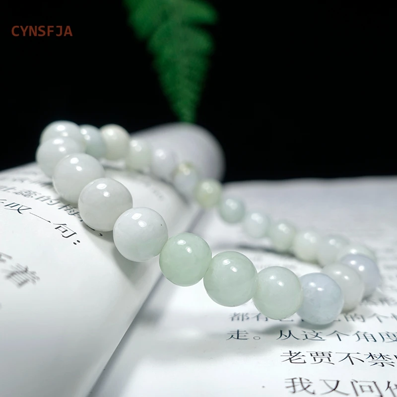 CYNSFJA настоящий Сертифицированный натуральный сорт бирманский жадеит женские
