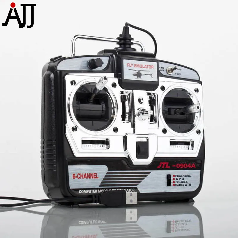 16 в 1 6CH RC симулятор полета с передатчиком режим 2 G7 Феникс 5,0 для тренировки вертолета квадрокоптера мультиротора с фиксированным крылом