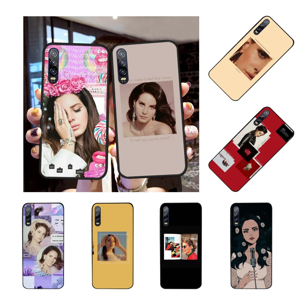 NBDRUICAI эстетический Лана Дель Рей DIY чехол для телефона с принтом Huawei Honor 20 10 9 8 8x 8c 9x