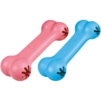 kong puppy goodie bone dog toy s bluepink