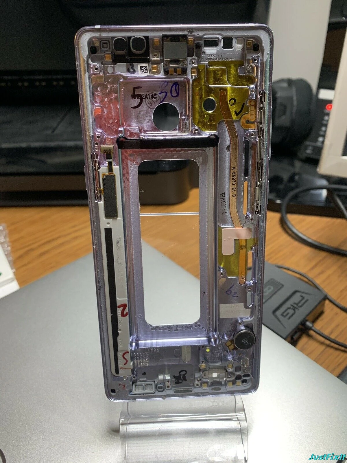 Для Samsung Note8 Note9 корпус средняя рамка Пластина Крышка Ремонт для Galaxy Note 8 N950 9 N960