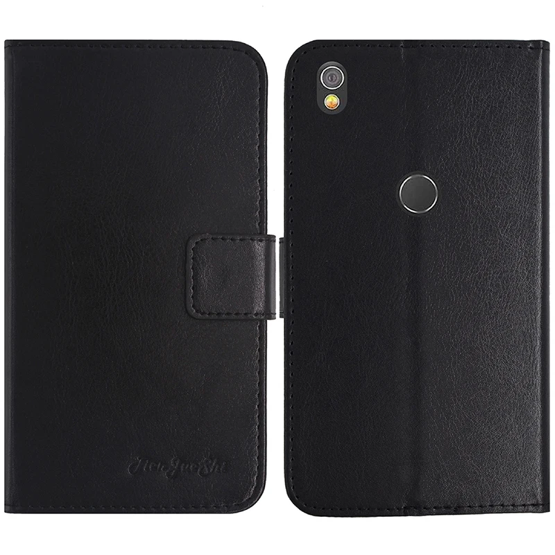 Чехол-книжка TienJueShi силиконовый защитный кожаный чехол-бумажник Etui для Alcatel Shine Lite