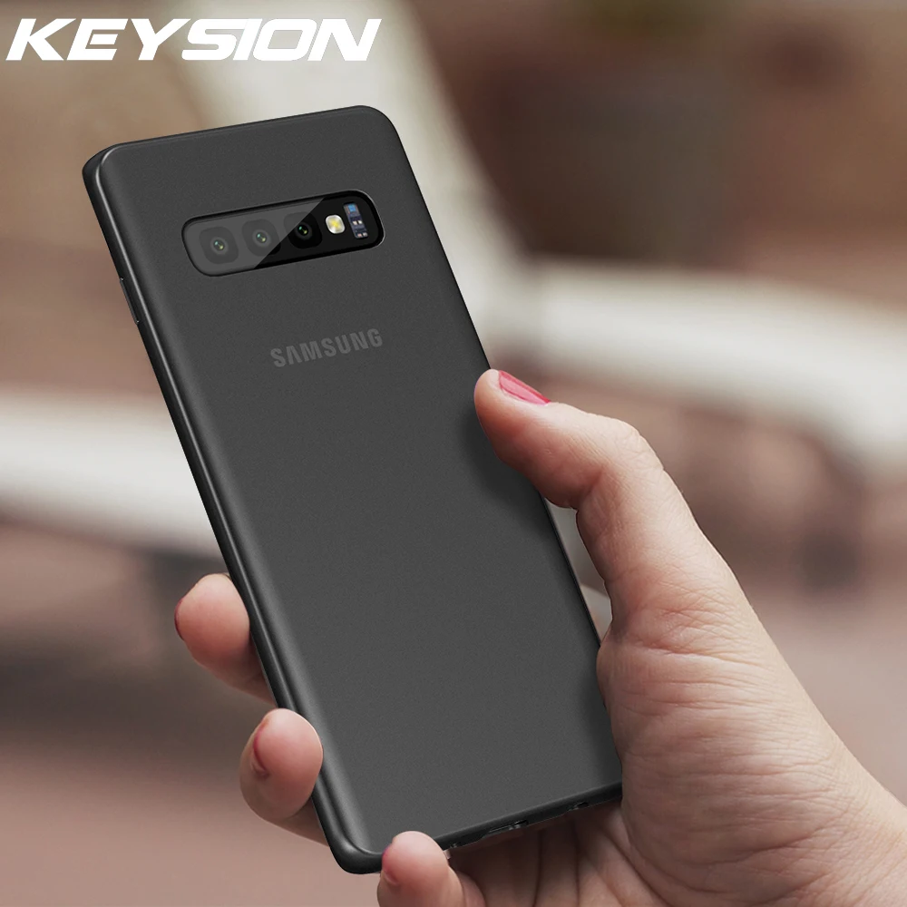 Чехол для телефона Samsung Galaxy S10 Plus S10e Ультратонкий матовый чехол + Fundas|Бамперы| |