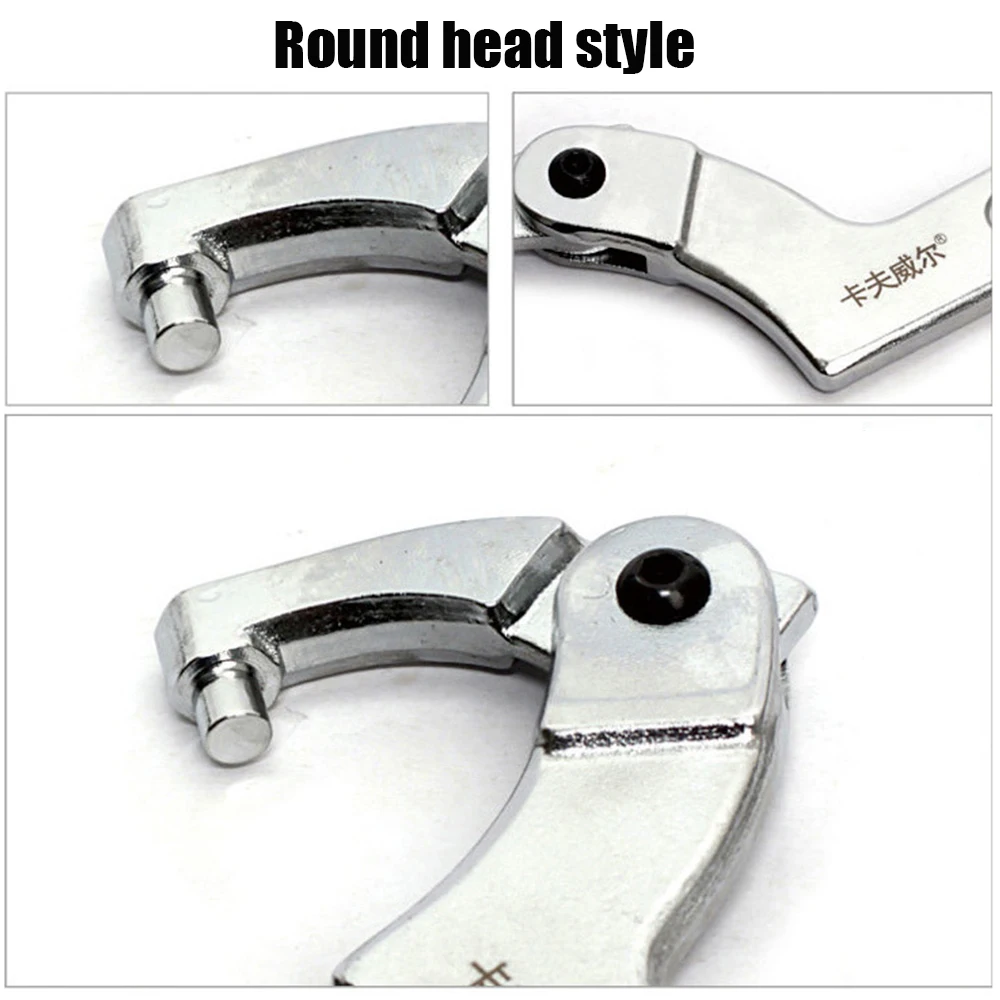 1 шт. регулируемые гаечные ключи с крюком типа C болты ручные инструменты 19-51 мм 32-76