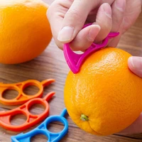 1 piece of mouse orange can opener orange peeler convenient and safe orange peeler pomegranate orange peeler kitchen accessories