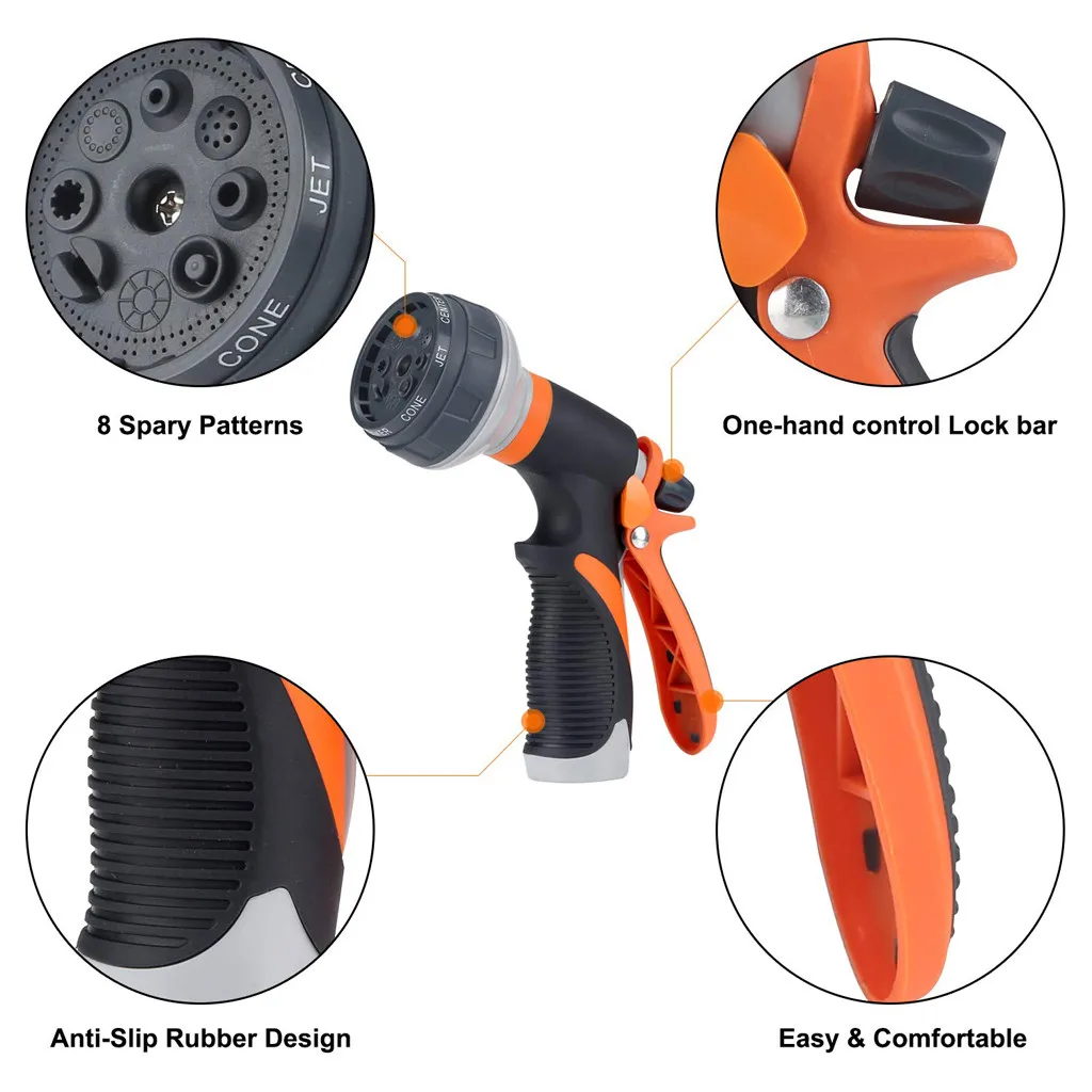 Садовый шланг для полива газона насадка на спринклер высокого давления с 8