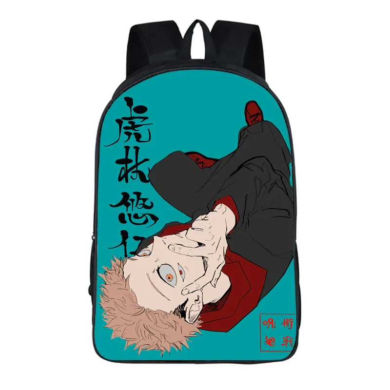 

2021 New Boys Girls Backpack 3D Print Hip hop Jujutsu Kaisen Teenager Cosplay Waterproof Oxford Travel Bags School Laptop Bags