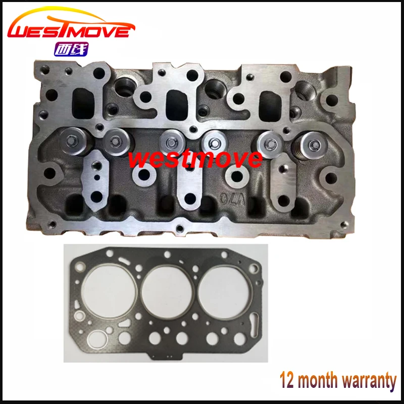 

complete cylinder head assembly assy for Yanmar engine : 3TNV70 3TNV70-ASA 3TNV70-HGE with gasket 119515-11750 11951511750