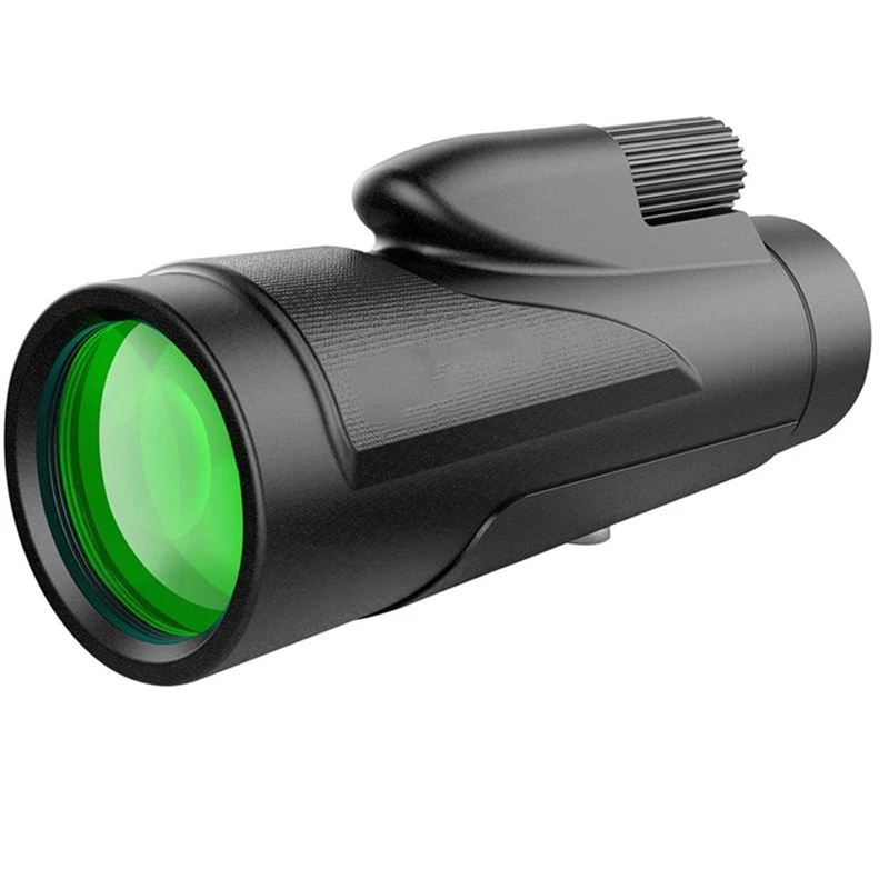 

New12X50 HD Monocular Telescope with Quick Smartphone Holder, Waterproof Monocular -BAK4 Prism for Hunting,Bird Watching
