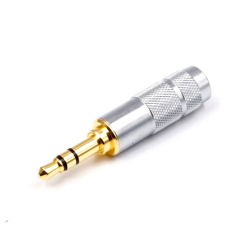 

DIP/curved 3.5mm gold-plated 6mm end mouth headphone plug