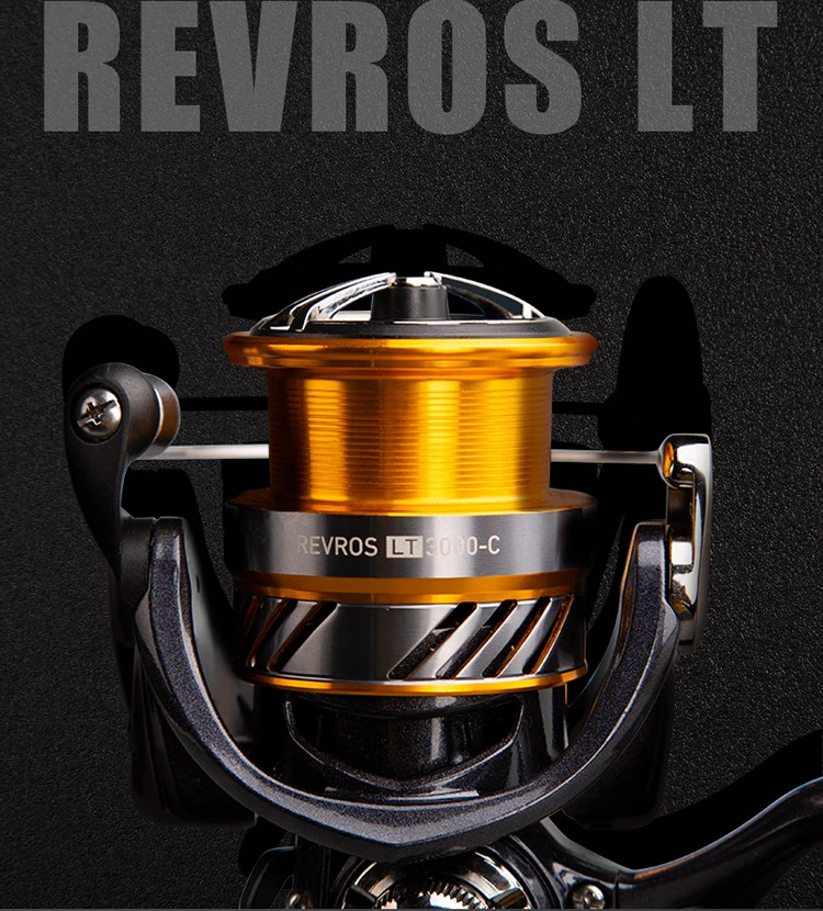 

2019 NEW DAIWA REVROS LT Spinning Fishing reel 5.1:1/5.2:1/5.3:1 4+1BB 5~12KG Metal Luyayuan Fishing Wheel