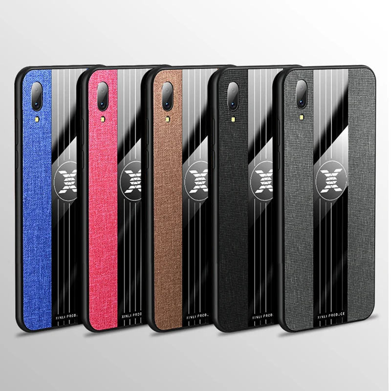 Магнитный противоударный чехол для телефона VIVO Y91C Y91i Y93 Y93S Y97 задняя крышка мягкий