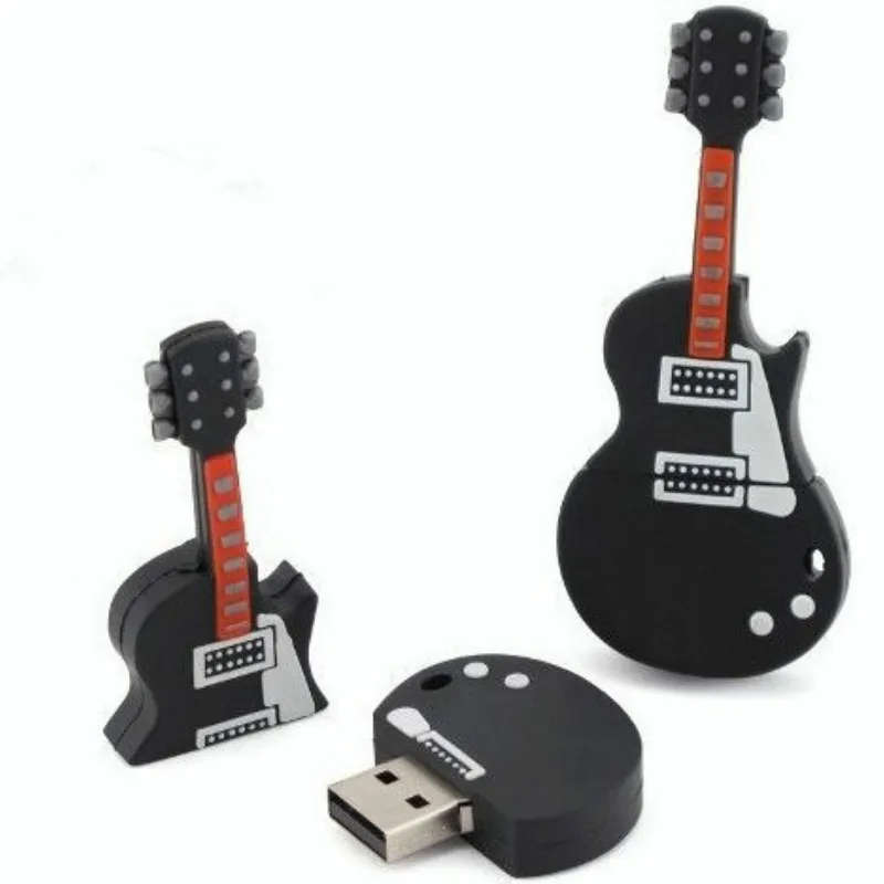 

Wholesale Advertisement Creative Cartoon Musical note USB Flash Drive PVC Music Gift usb memory stick cute toy