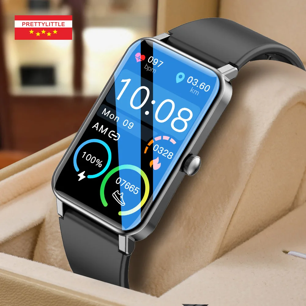 

2021 New Sports Smart Watch Men Women 1.57-inch Full Touch Fitness Tracker IP68 Waterproof Smartwatch for Android IOS Phone