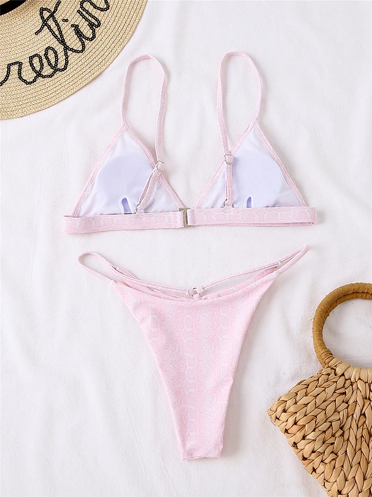 

ZTVitality Sexy Bikinis Push Up Bikini 2021 Hot Sale Straps Padded Low Waist Swimsuit Bandage Swimwear Women Brazilian Biquini