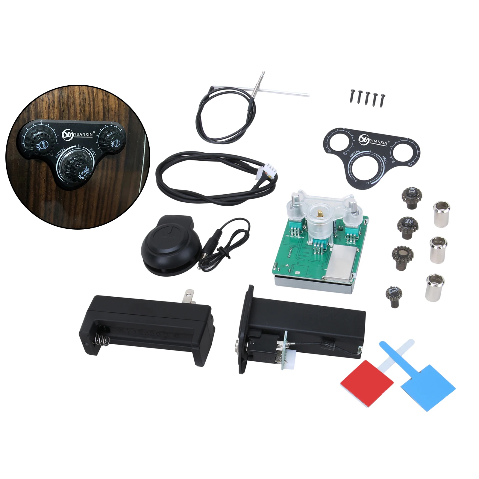 

Guitar Plus Vibration Pickup Set for Folk Acoustic Guitar Musical Instruments