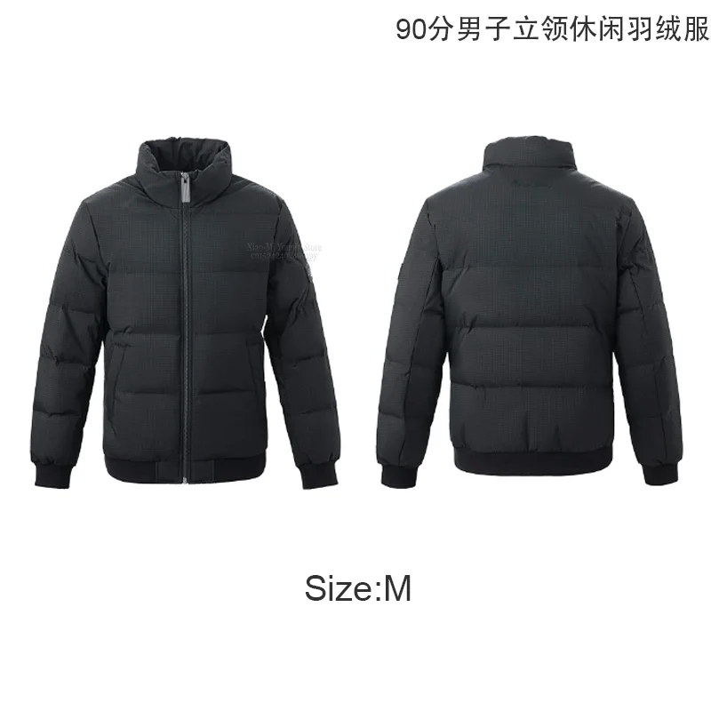 Xiaomi Mijia пуховик мужской зимний Портативный Теплый 90% белый утиный пух с капюшоном мужская куртка пальто IPX 4 от 90FUN - Цвет: M size