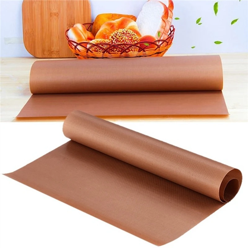

20PCS Reusable Baked Goods High Temperature Resistant PTFE Board Heat-Resistant Mat Non-Stick Pan Used for Grilling