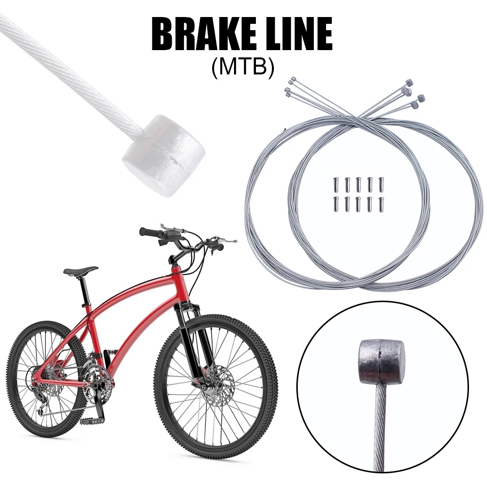 

5pcs Moutain Road Bike Brake Housing/Shift Housing Bike Brake Cable Line Bicycle Derailleur Line For MTB Road Bike