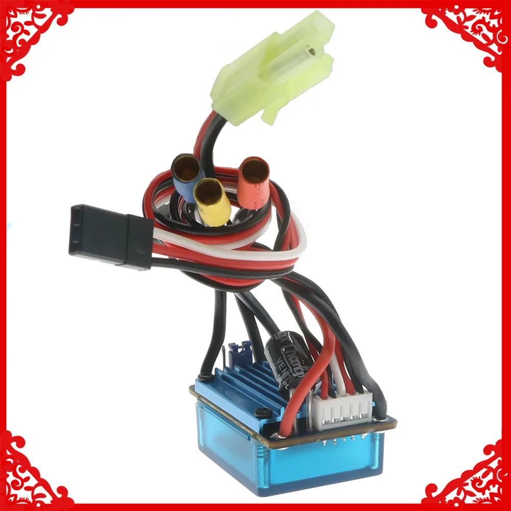 25А бесщеточный ESC для обновления WPL Henglong B14 B16 B24 B36 Урал JJRC Q60 Q61 Q62 Q63 Q64 4x4 и 6x6 частей
