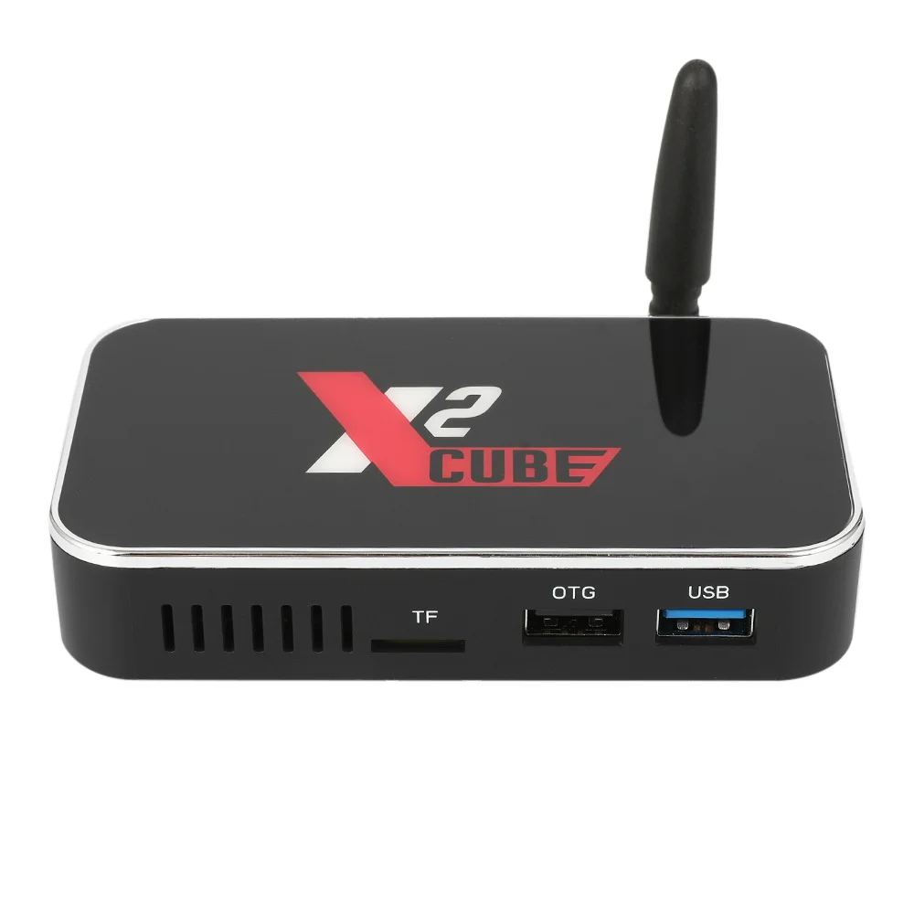 X2 PRO X2 cube Android9.0 Смарт ТВ приставка Amlogic S905X2 2G 16G 4G DDR4 3 2G приставка 2,4G/5G WiFi 1000M 4K HD медиаплеер