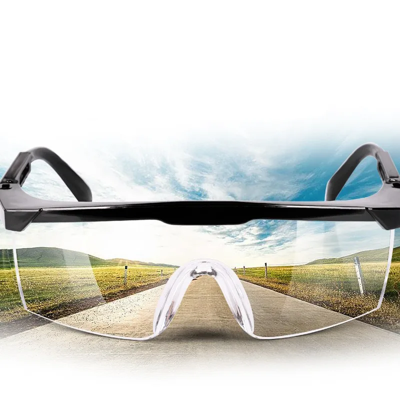 

Safety Goggles Anti-wind Anti Sand Anti Fog Anti Dust Resistant Transparent Eyewear Protective Glasses