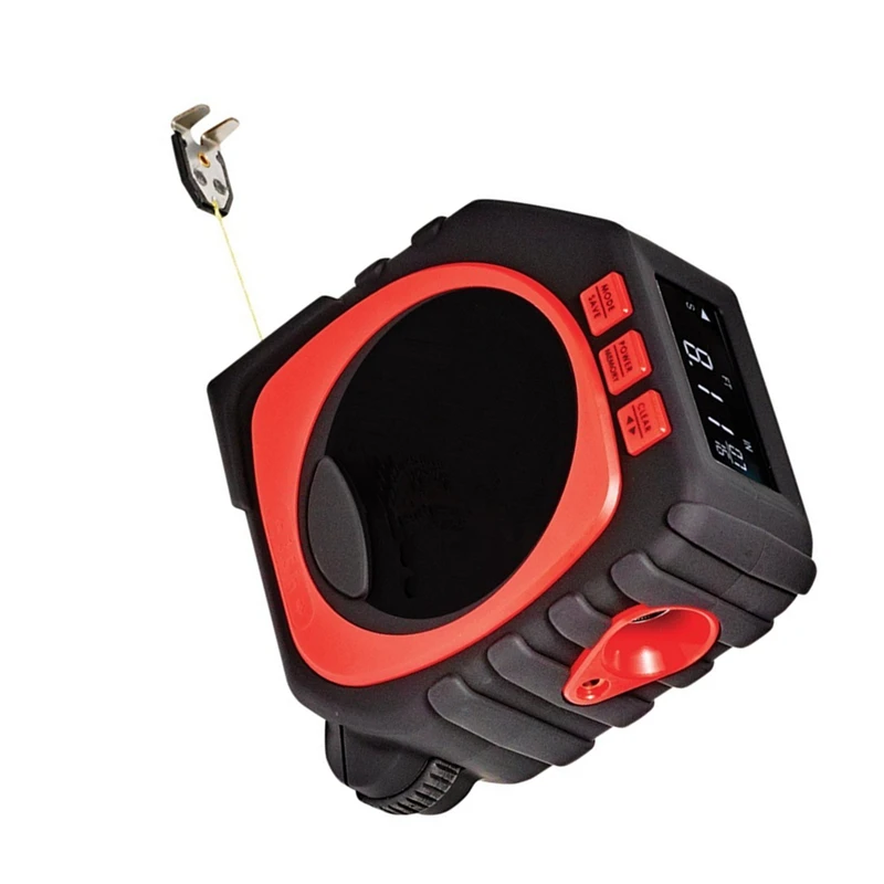 3-In-1 Measuring Ruler Three-In-One Tape Measure LED Digital Display Infrared | Инструменты