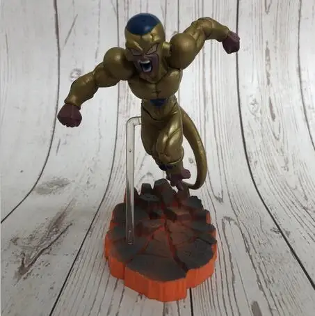 Frieza no box 2 шт./лот Dragon Ball Z Golden Frieza Фриза морозильник VS Гоку фигурку модель игрушки ПВХ коллективных кукла - Цвет: Frieza no box