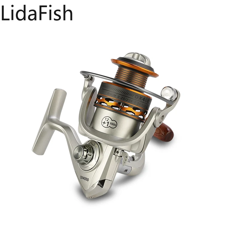 Lidafish 2022 NEW Fishing Reel 1000 -7000 5.2:1 High Speed  Spinning Reel 8KG Drag With Spare Spool Saltwater Reel  For Fishing enlarge