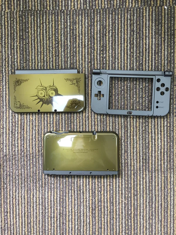 Оригинальный Золотой корпус чехол для нового 3dsxl 3ds xl ограниченная версия|Чехлы| |