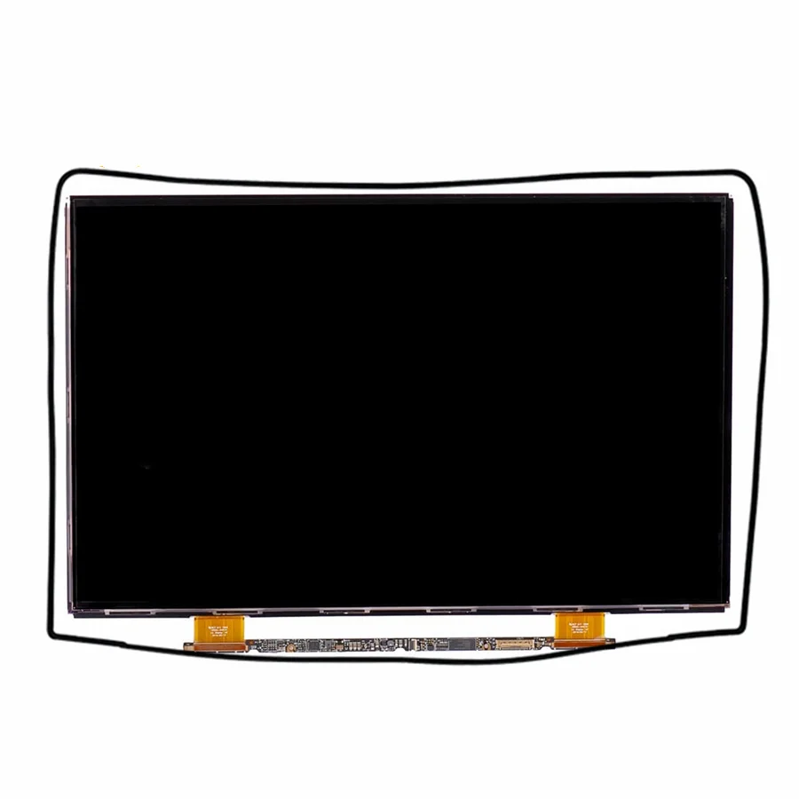 Сборный ЖК-экран A1466 в сборе для Macbook Air 13 3 дюйма 661-7475 EMC 2632 2925 3178 2013-2017 м | Компьютеры