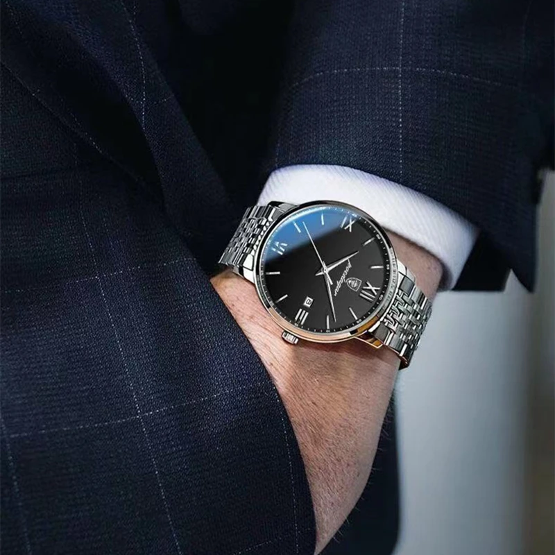 

2021 Top Brand Luxury Men's Watch 30m Waterproof Date Clock Male Sports Watches Men Quartz Casual Wrist Watch Relogio Masculino