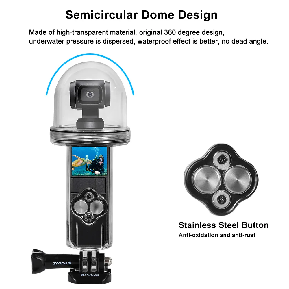 Водонепроницаемый чехол для подводной съемки под водой 60 м|Чехлы экшн-камер| |