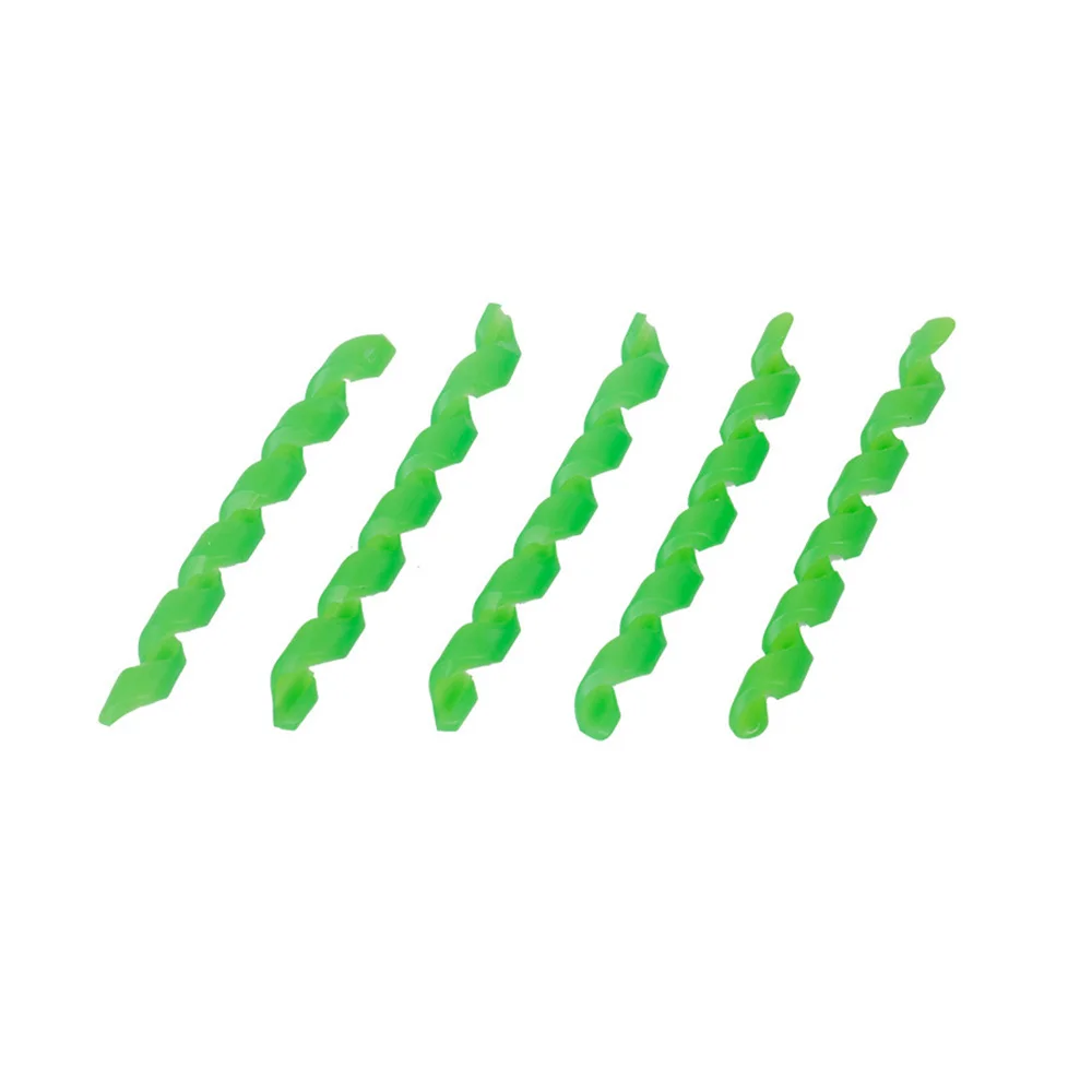 green 5 шт. Защитная крышка для велосипедного тормоза кабель переключения корпус Силиконовые серьги велосипедные аксессуары Линейный изолятор для труб спираль - Цвет: green