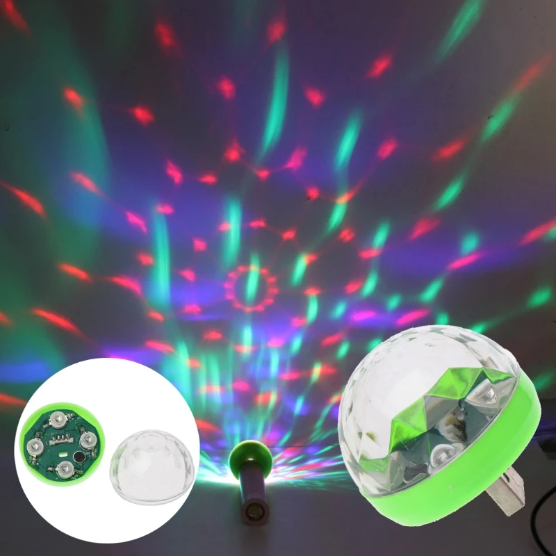 LED USB Car Ambient Light 5V RGB Mini Color Changing Sound Actived | Автомобили и мотоциклы