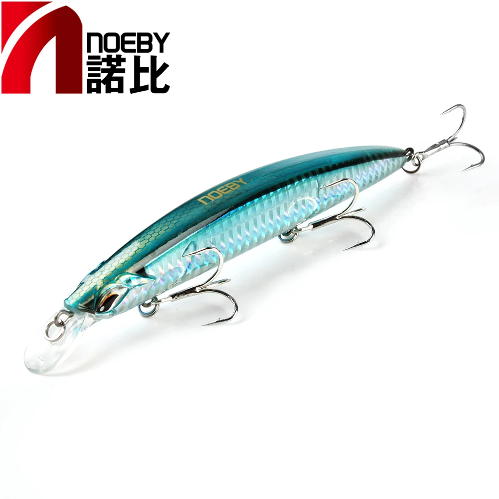 NOEBY NBL 9498 Minnow 80 мм 25 г плавающая 0 1 5 м искусственная рыболовная приманка Кривошип