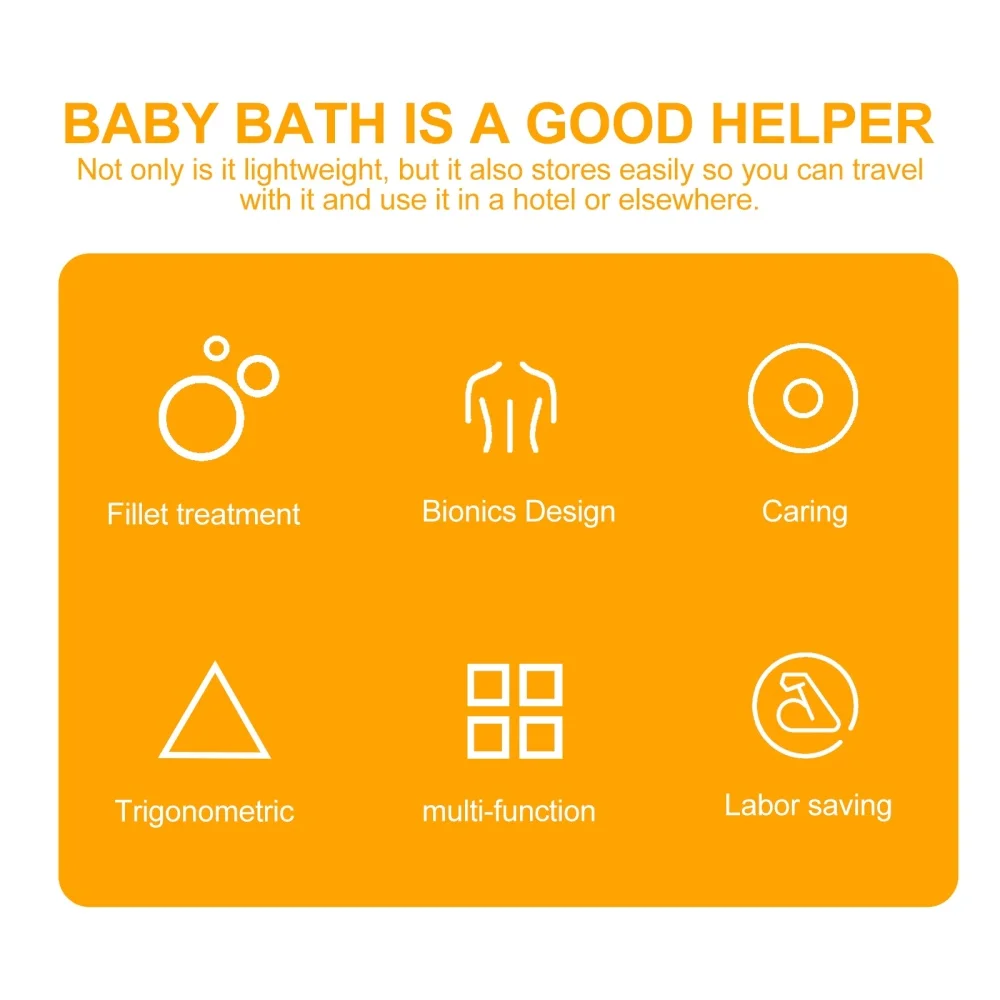

Anti-skid Infant Shower Chair Household Newborn Baby Bathing Chair for Kids