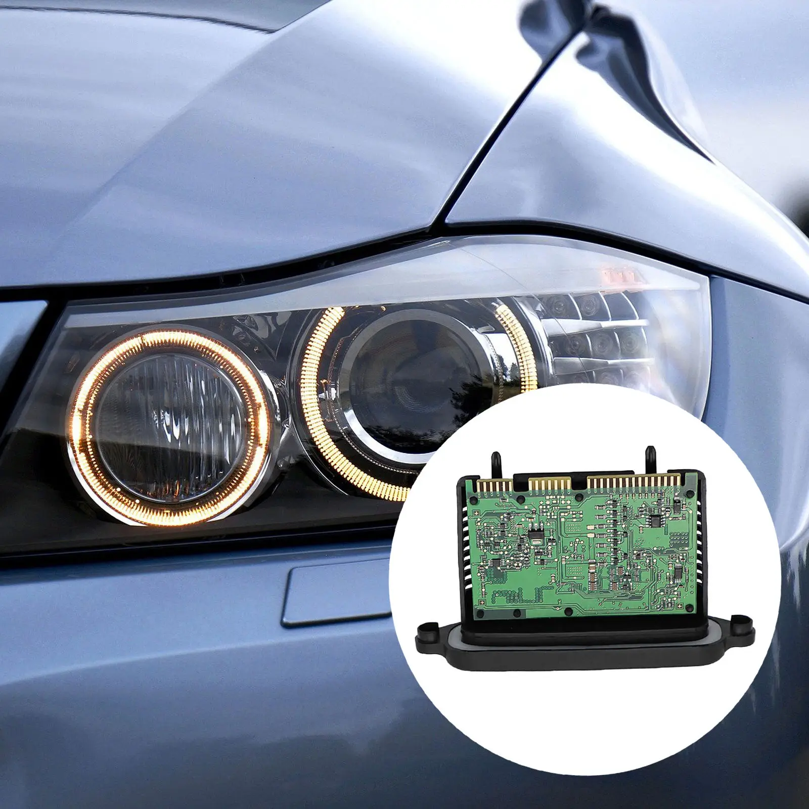

Control Module Driver Unit, Adaptive Headlight, Compatible with BMW 5 Series F18 2011-2013 Replacement, Parts Accessories