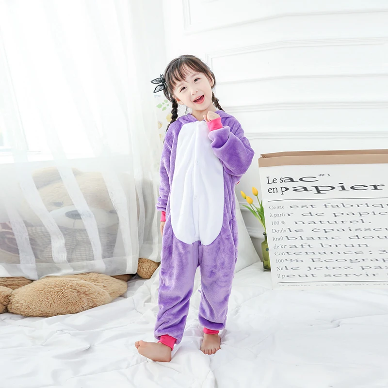 кингуруми Детские пижамы с единорогом для мальчиков и девочек детские