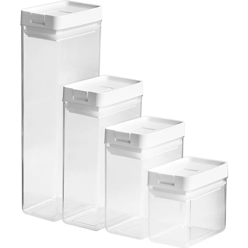 

Пищевой Полипропиленовый Контейнер 400/700/1100/1600 мл, прозрачный Штабелируемый контейнер для хранения продуктов, кухонная герметичная коробка ...