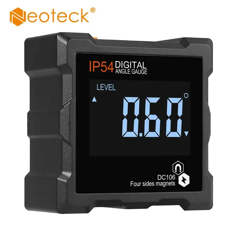 Цифровой транспортир Neoteck водонепроницаемый измеритель наклона с магнитной
