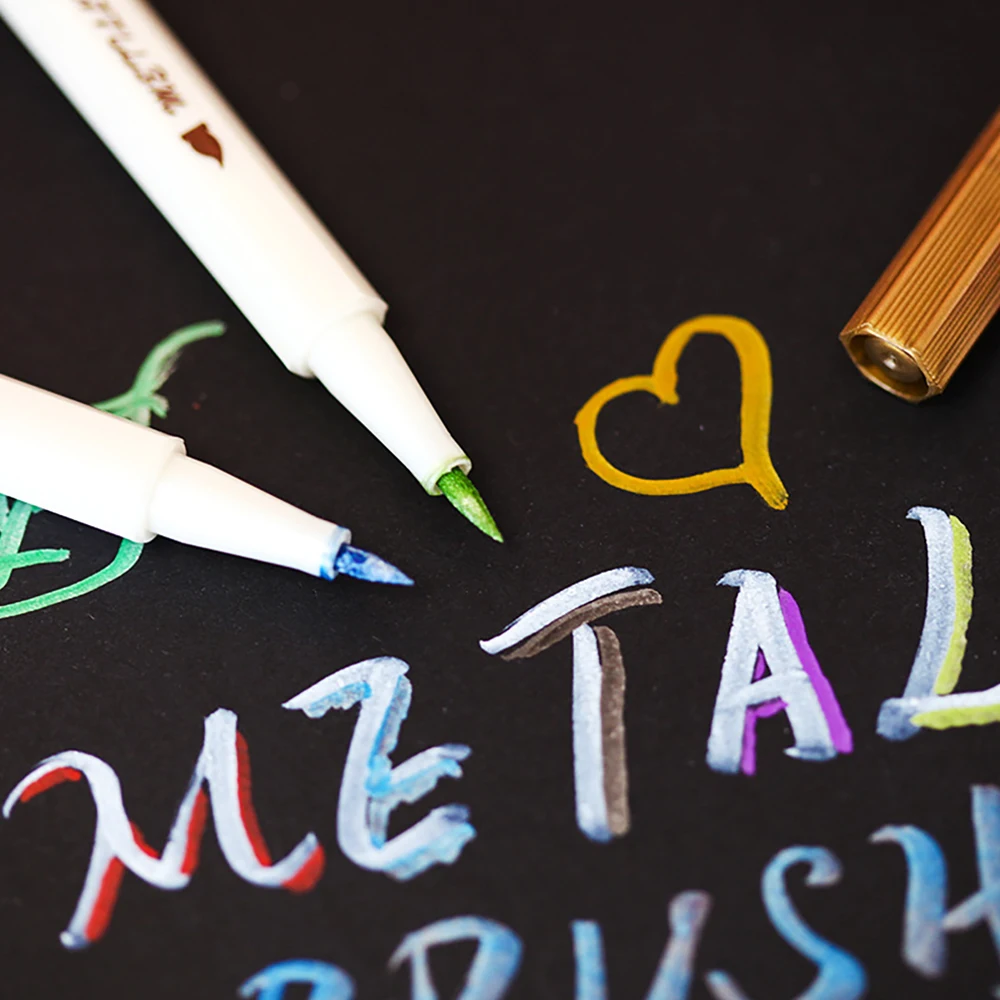 Акварель мягкая психического кисть ручки надписи маркер для рисования