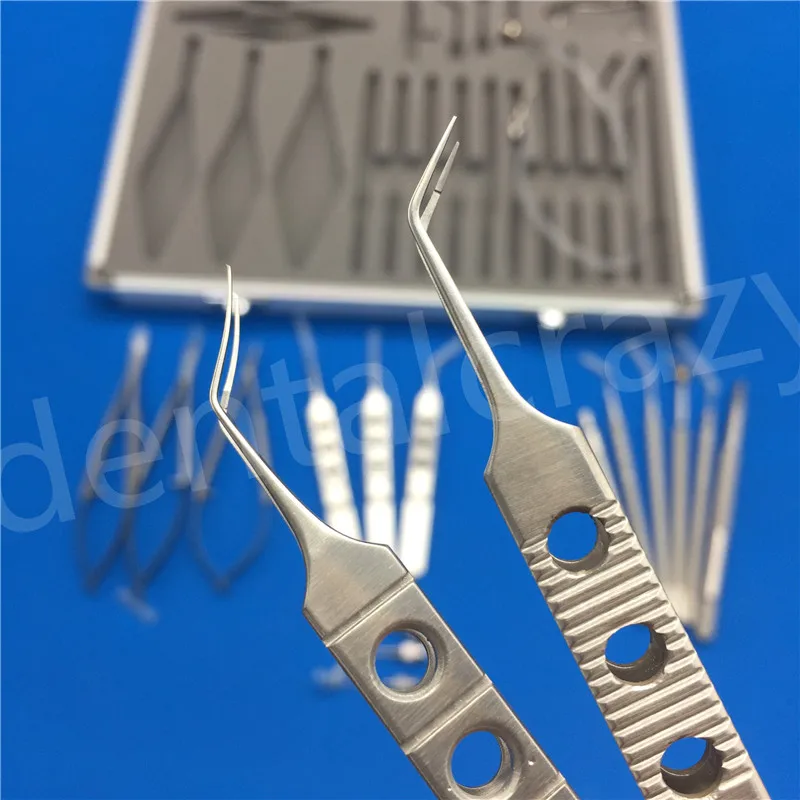 Набор для катаракты хирургические инструменты микрохирургии глаз 21 шт. | Красота