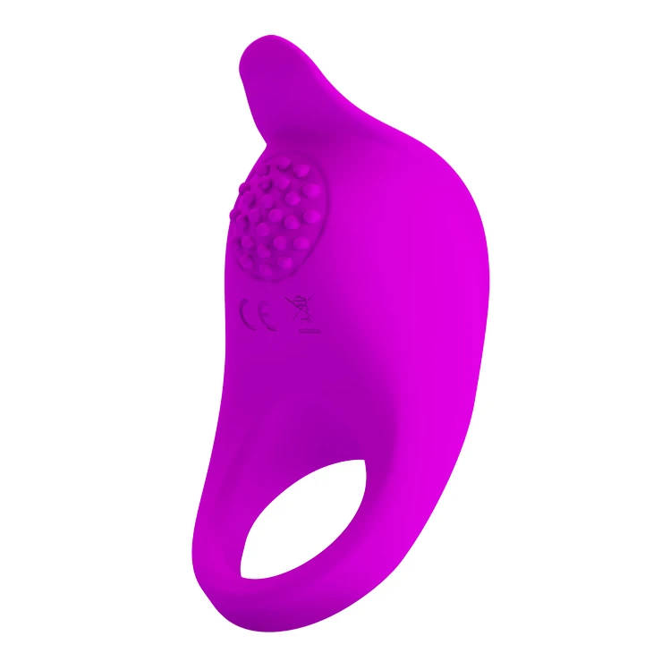 Pretty Love USB перезаряжаемое 7 скоростное вибрирующее кольцо водонепроницаемое