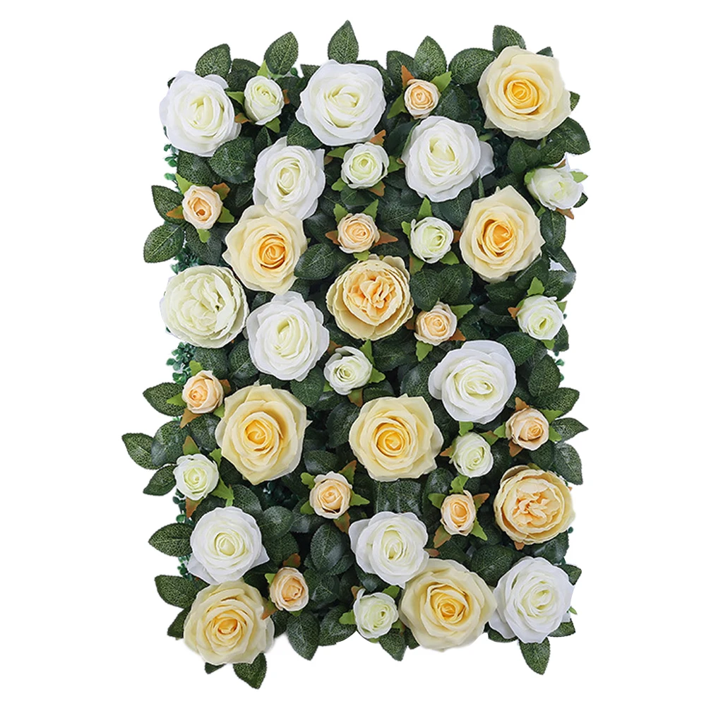 

Flower Wall Backdrops(40*60cm) Flower Panels ing Ornaments for Home Wedding Event DIY Backdrop Decorations Supply