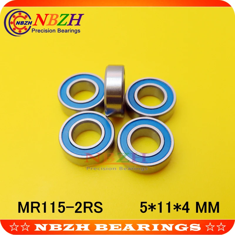 10 шт. шарикоподшипники MR115ZZ SMR115ZZ 5x11x4 мм глубокий паз MR115/MR115 2RS/10 шт./партия MR115ZZ|zz| |