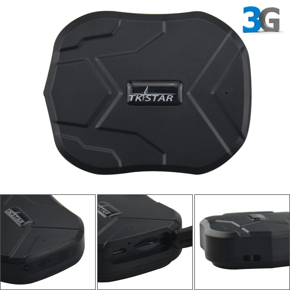 Автомобильный GPS-трекер 3G TKSTAR TK905-3G 60 дней в режиме ожидания водонепроницаемый