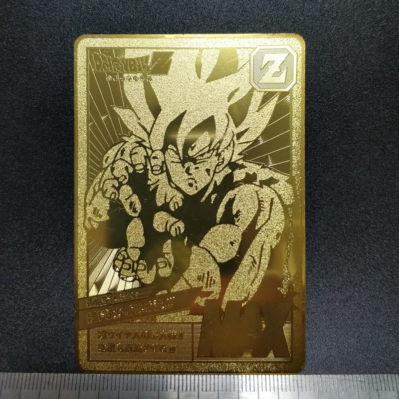 Dragon Ball карты супер металлическая карта ультра инстинкт Гоку джирен экшн игрушки Фигурки издание игры флэш карты коллекция карт - Цвет: 2-6
